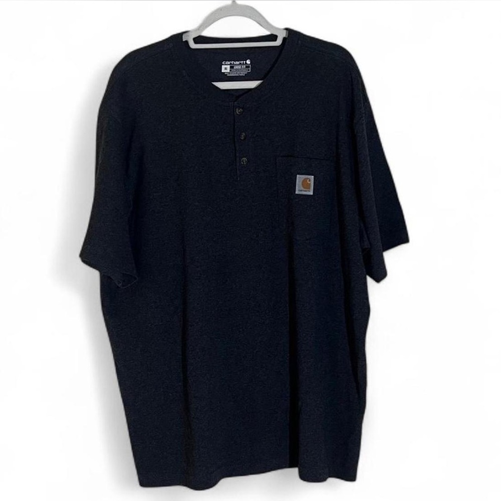 Carhartt Men's Dark Grey Henley Shirt
